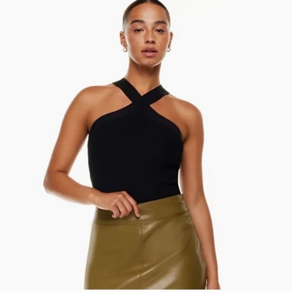 New House of Harlow Black Crop Top Size S - Picture 6 of 6